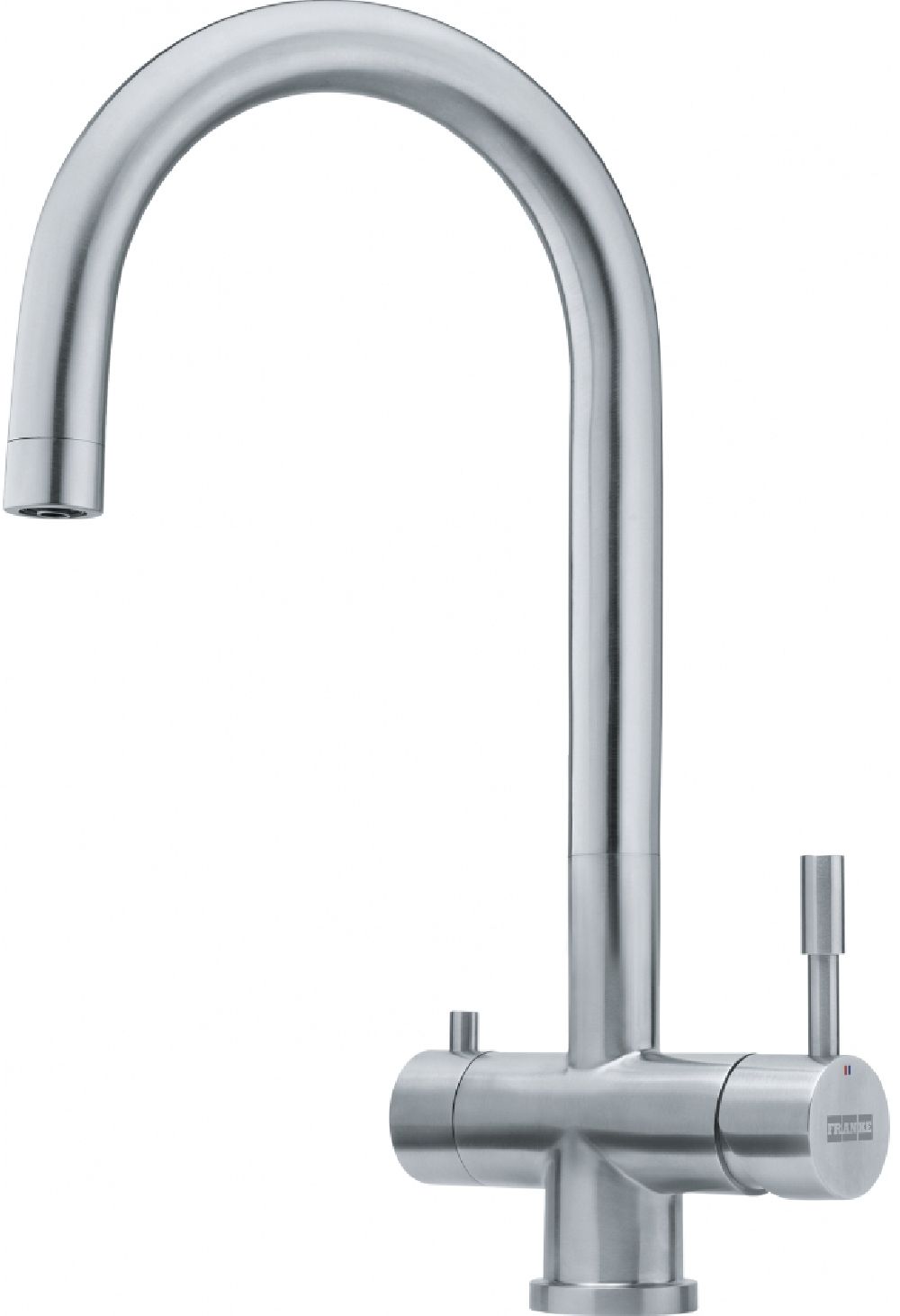 Franke Eos grifo de cocina con filtro de pie acero inoxidable 120.0637.656