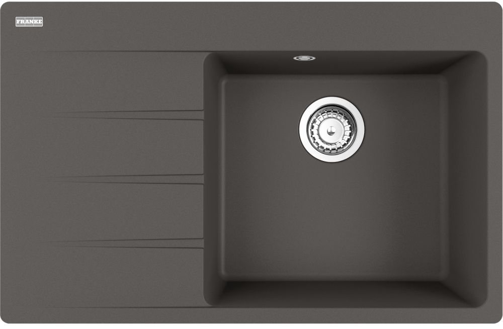 Franke Centro fregadero de granito 78x50 cm antracita 114.0716.332