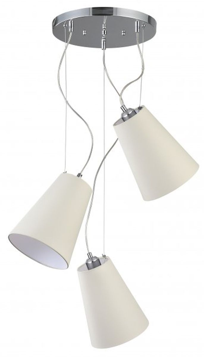 GTV Kasel lámpara colgante 4x40 W crema OS-KAS3-05-DEC