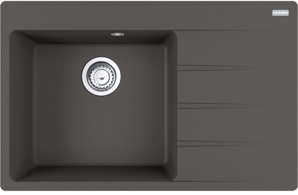 Franke Centro fregadero de granito 78x50 cm antracita 114.0716.333