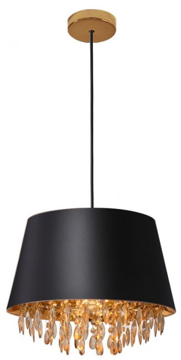 GTV Nesto lámpara colgante 1x40 W negro OS-NES-11-DEC