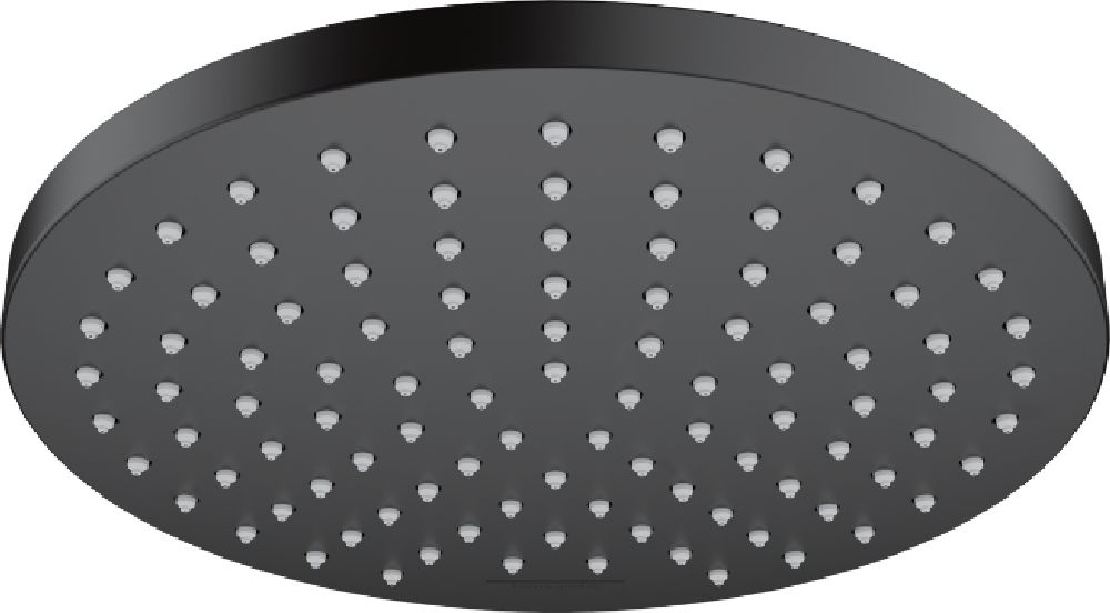 Hansgrohe Vernis Blend ducha con efecto lluvia 20x20 cm circular negro 26277670