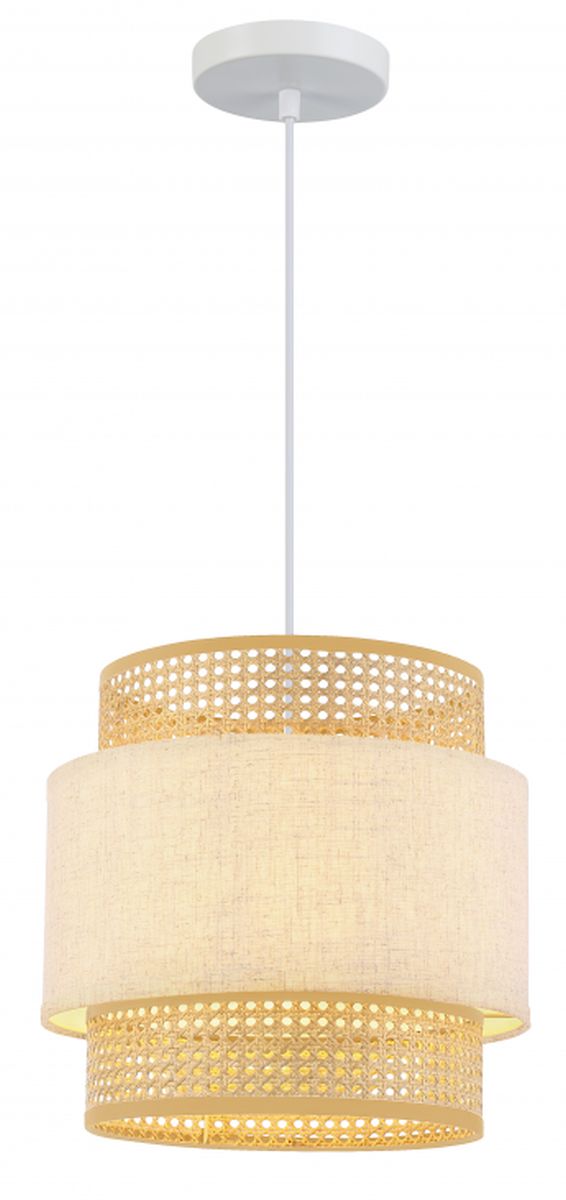 GTV Abra lámpara colgante 3x40 W crema OS-ABRA2-05-DEC