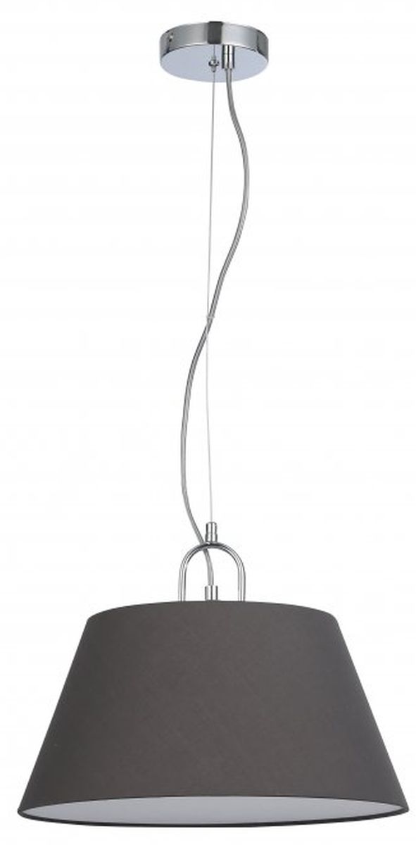 GTV Kasel lámpara colgante 1x40 W gris/gris ceniza OS-KAS-15-DEC