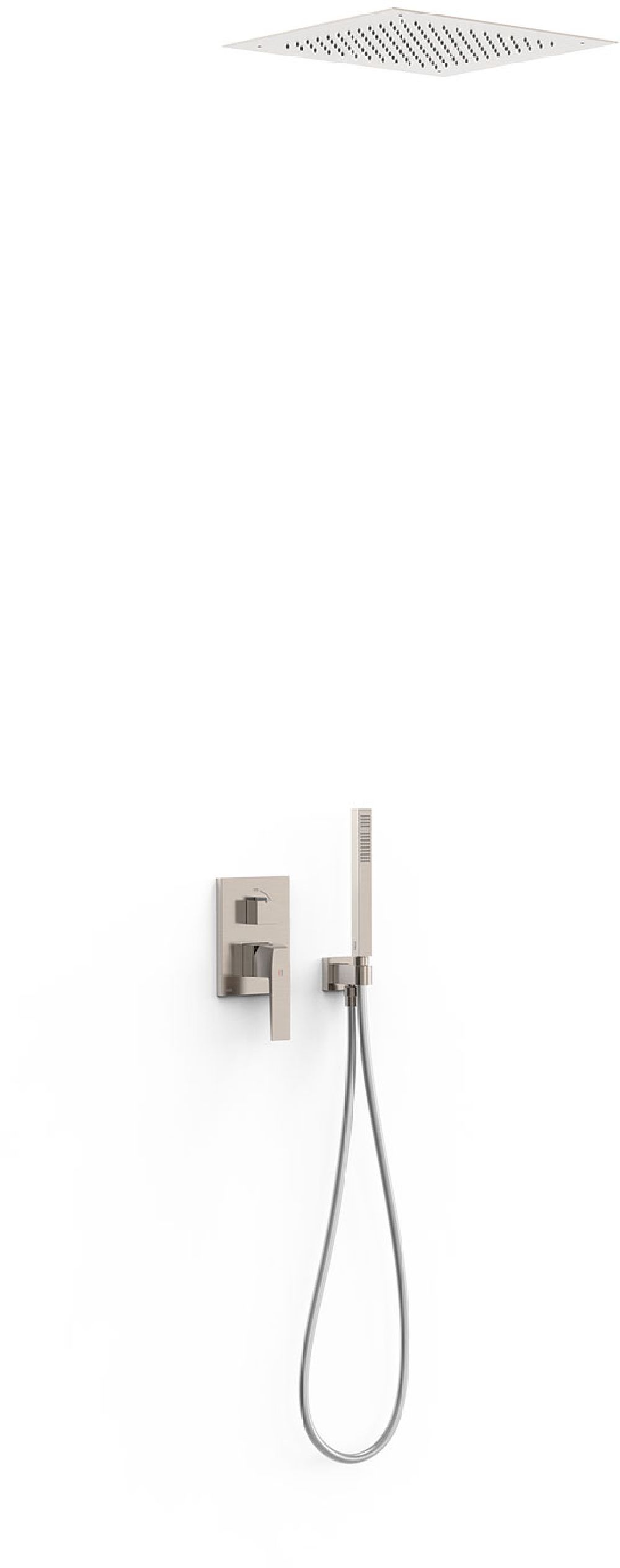 Tres Study Exclusive conjunto de ducha empotrado con rociador con efecto lluvia || 20228006AC