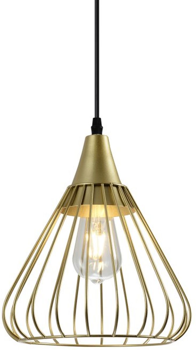 GTV Tess lámpara colgante 1x40 W oro OS-TESS-40-DEC