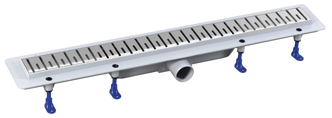 Polysan Klaver desagüe lineal 71 cm acero 73721