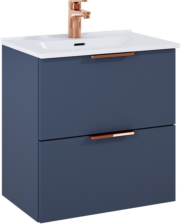 Elita Street Plus lavabo con mueble 51.3 cm azul RE020500107030