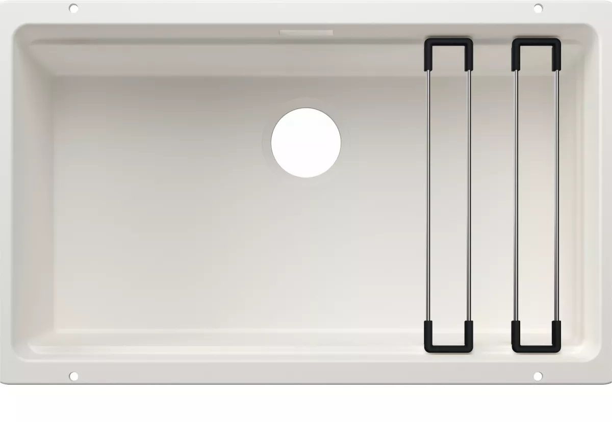 Blanco Etagon 700-U fregadero de granito 73x46 cm blanco 527767