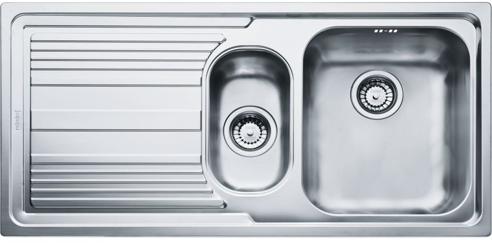Franke Logica Line fregadero de acero 100x50 cm acero 101.0086.254