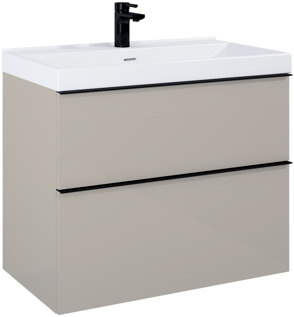 Elita Look armario 80x44.9x63.5 cm suspendido, para lavabo beige RE010801027020