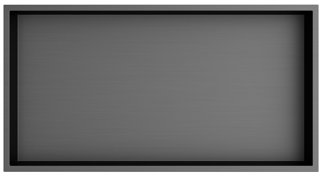 Polysan Inserta estante empotrado 51 cm antracita 1301-53B