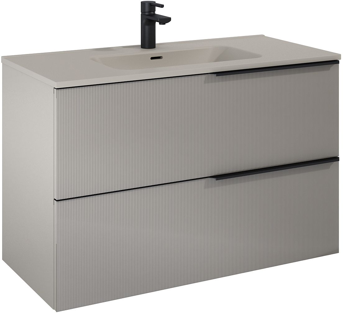 Elita Soho armario 100x45.3x63.5 cm suspendido, para lavabo beige RE011004047020