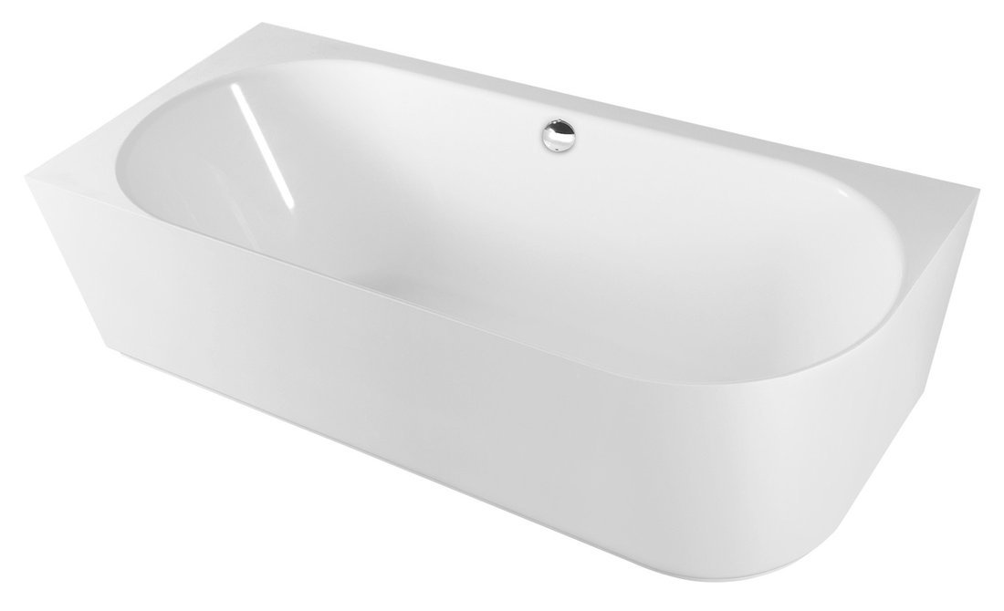 Polysan Sussi bañera exenta 149.5x70.5 cm oval blanco 93231L