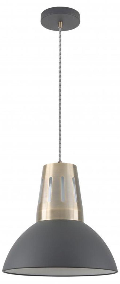 GTV Artemia lámpara colgante 1x40 W negro-oro OS-ART-L-E27-10-DEC