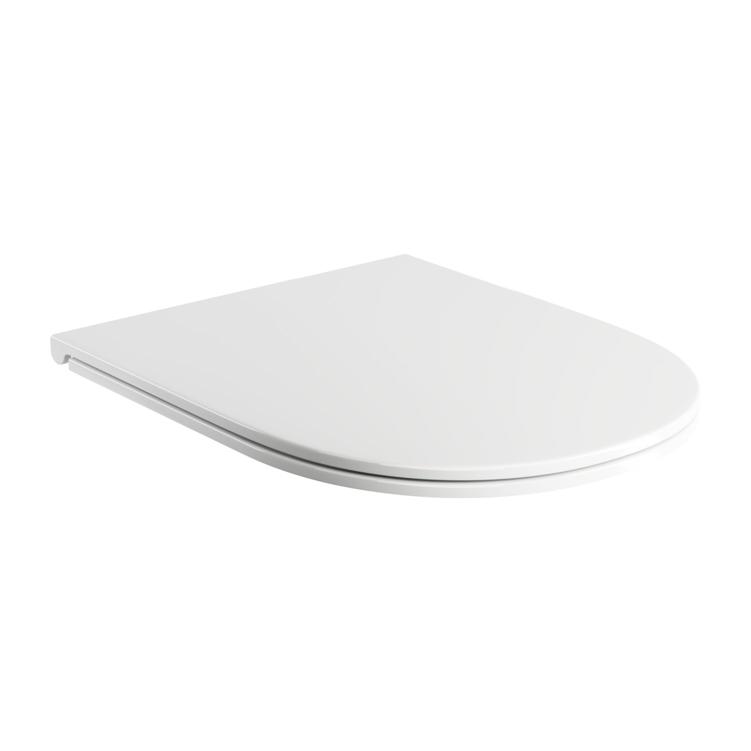 Omnires Ottawa tapa de inodoro de cierre suave blanco OTTAWASPDEBP