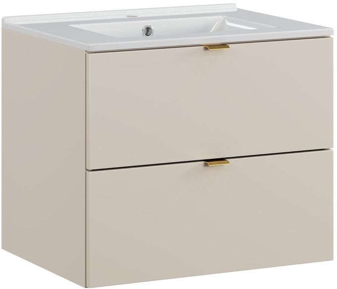 Conjunto armario Comad Dalia Cashmere DALIA CASHMERE 82-60-46-2S, lavabo Comad Lava UM-CFP LAVA 60D