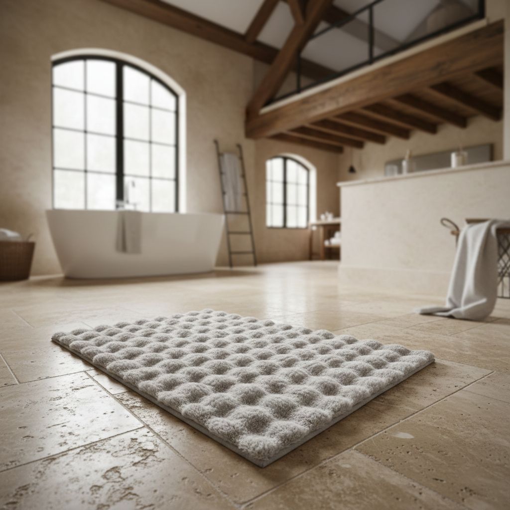 Kleine Wolke Cloud alfombrilla para baño 120x70 cm rectangular beige 9198289225