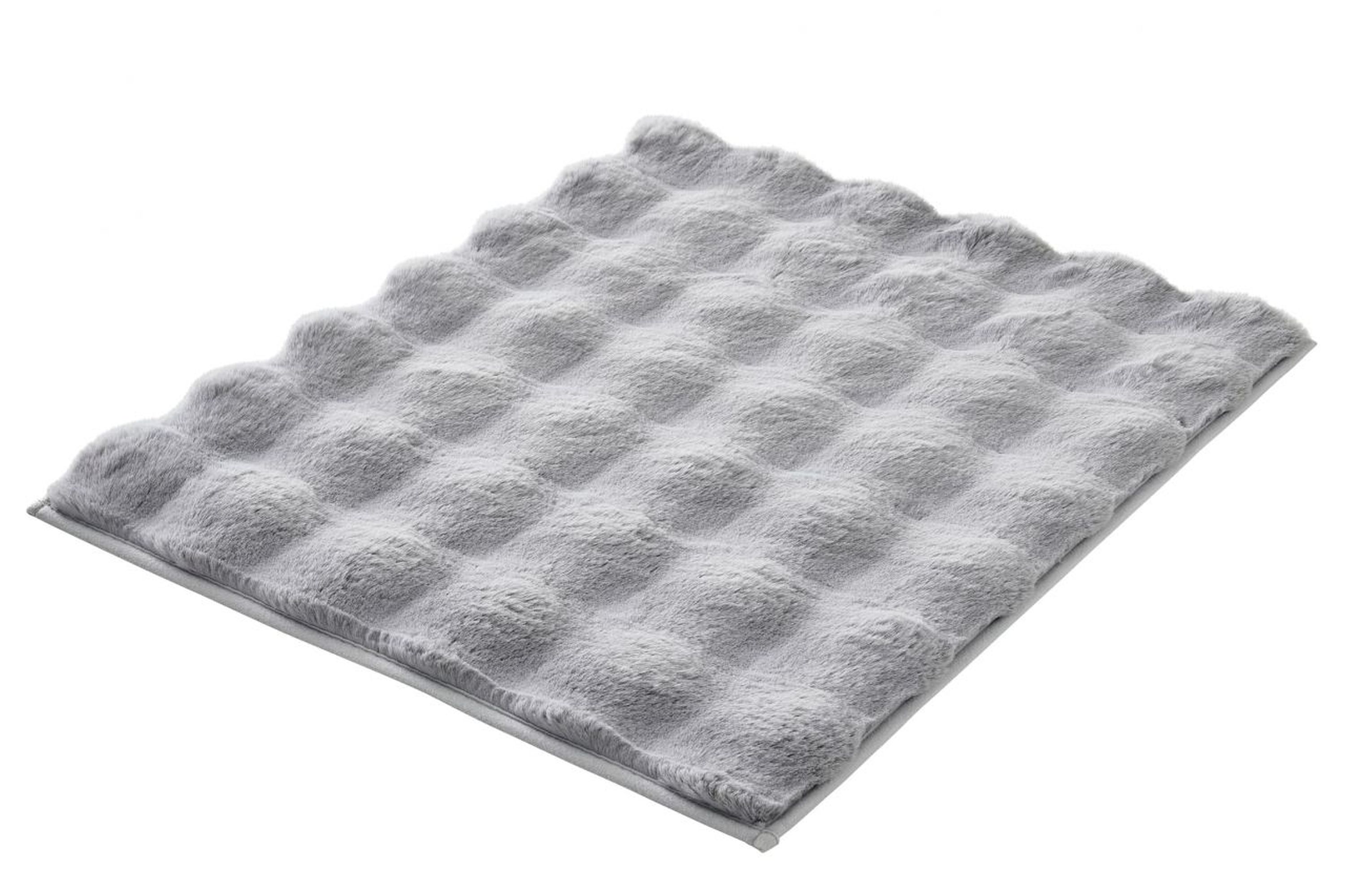 Kleine Wolke Cloud alfombrilla para baño 65x55 cm rectangular gris 9198146433