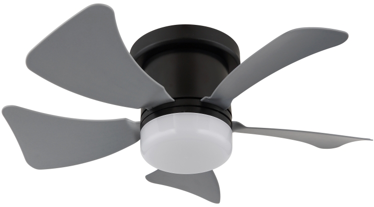 Globo Lighting Hines lámpara de techo 1x9 W negro 03609A
