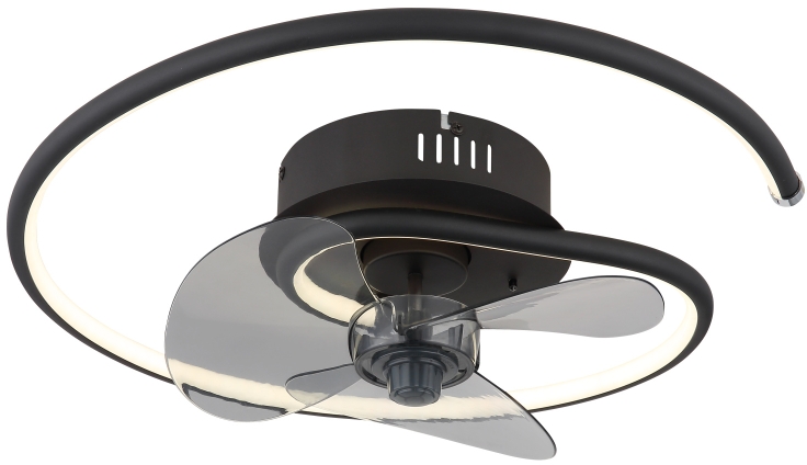 Globo Lighting Koren lámpara de techo 1x30 W negro 03660