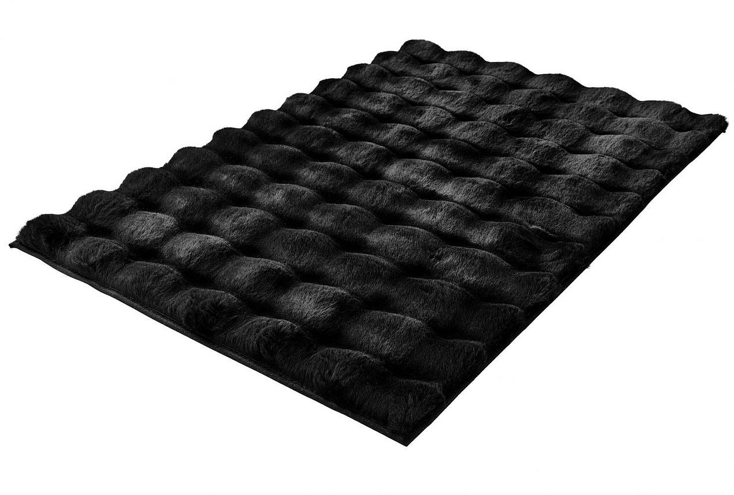 Kleine Wolke Cloud alfombrilla para baño 90x60 cm rectangular negro 9198926519