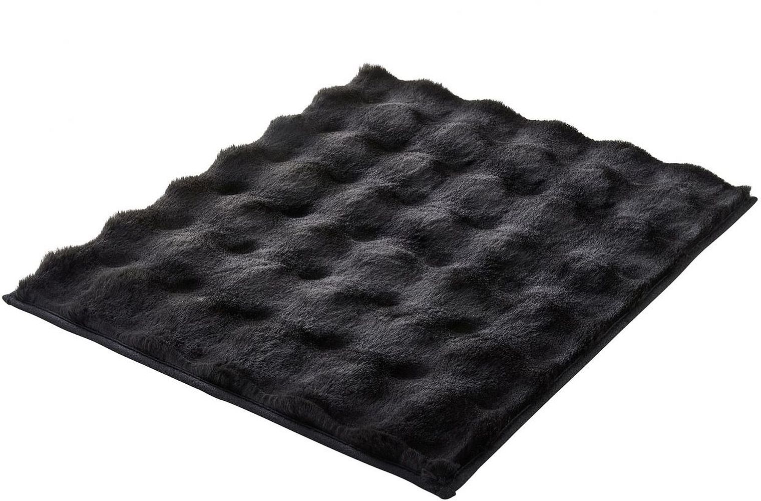 Kleine Wolke Cloud alfombrilla para baño 65x55 cm rectangular negro 9198926433