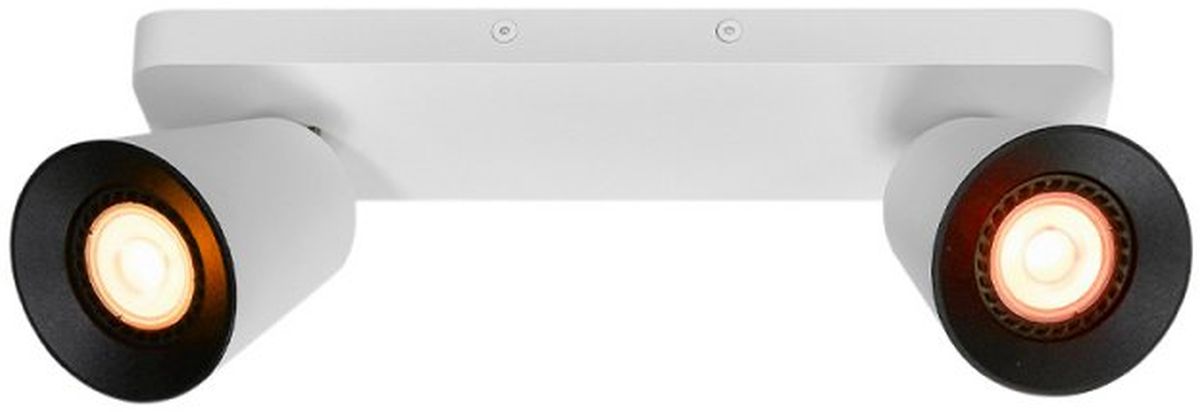 GTV Elli lámpara de techo 2x20 W blanco OS-ELLI-2GU10-00-DEC