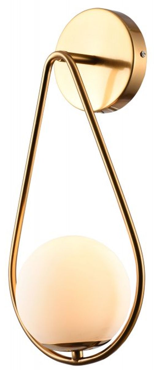 GTV Ciklop lámpara de pared 1x40 W oro OS-CIKLOP2-40-DEC