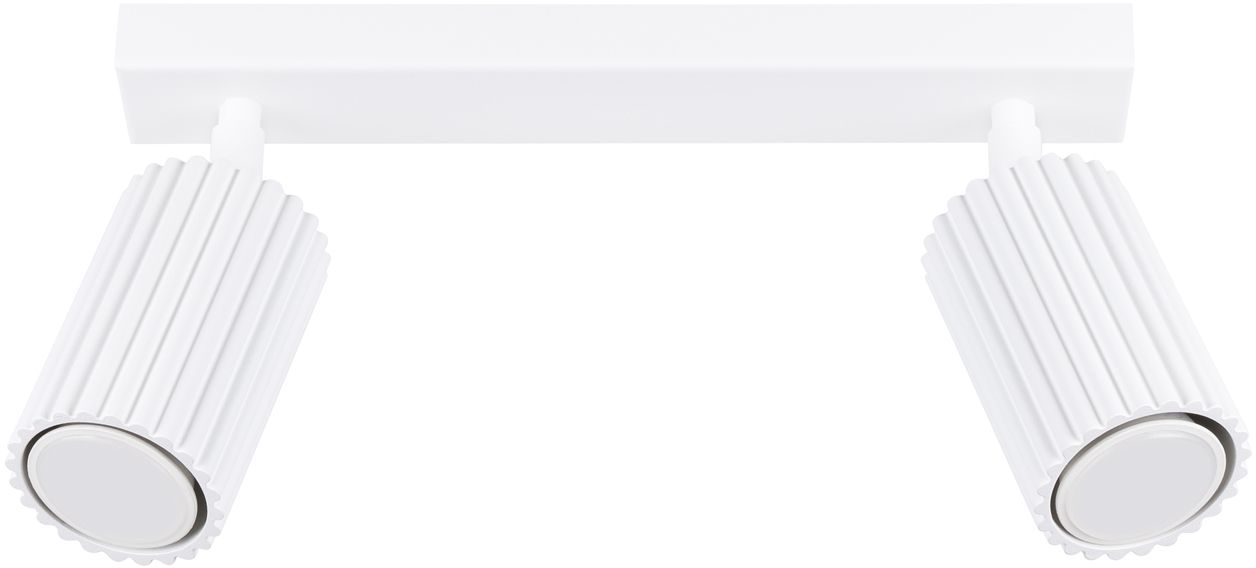 Sollux Lighting Karbon lámpara de techo 2x10 W blanco SL.1542