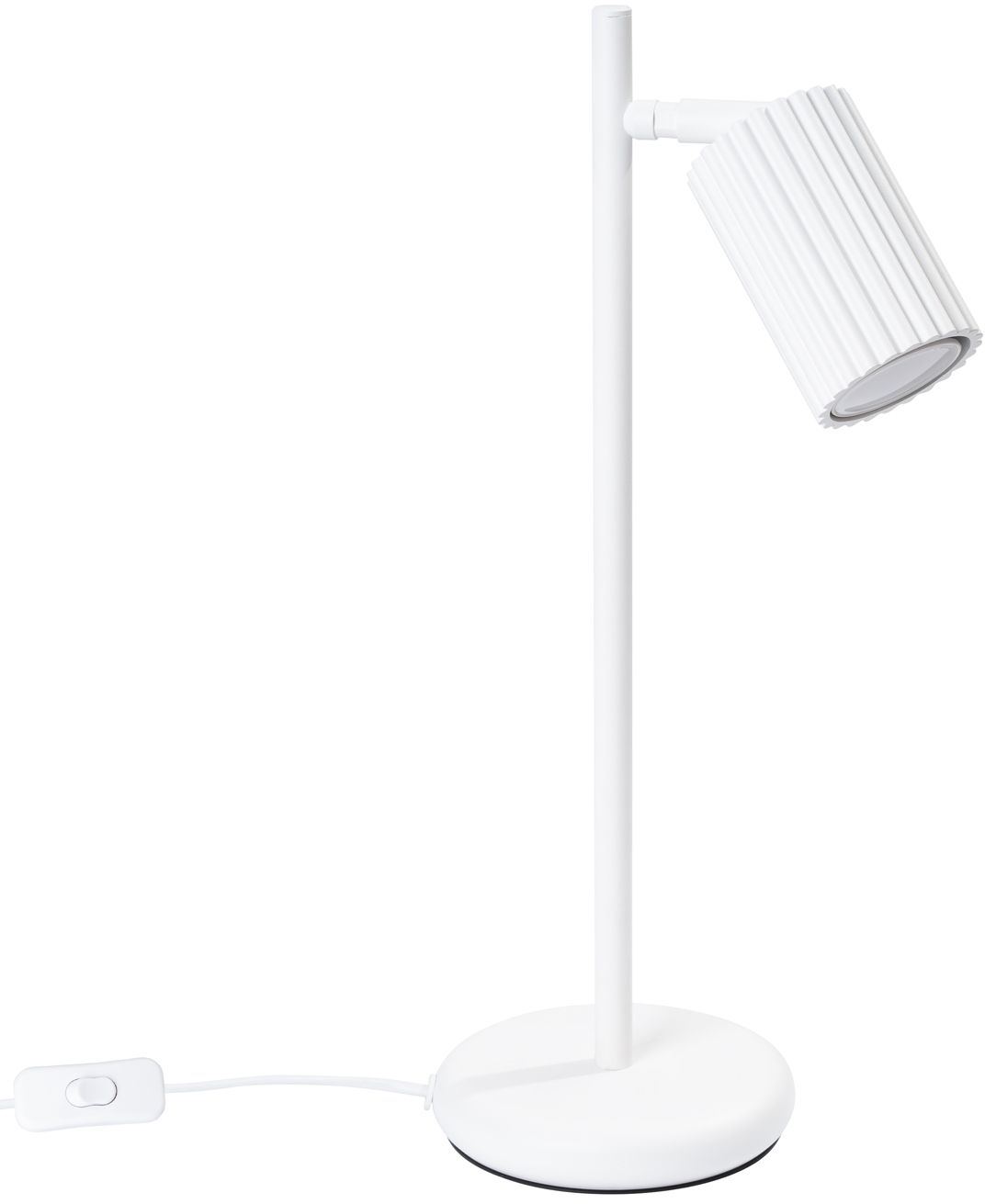 Sollux Lighting Karbon lámpara para escritorio 1x10 W blanco SL.1548
