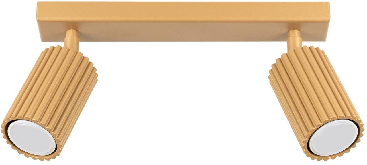 Sollux Lighting Karbon lámpara de techo 2x10 W oro SL.1561