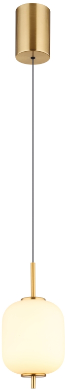 Globo Lighting Ewald lámpara colgante 1x7 W latón 15217H
