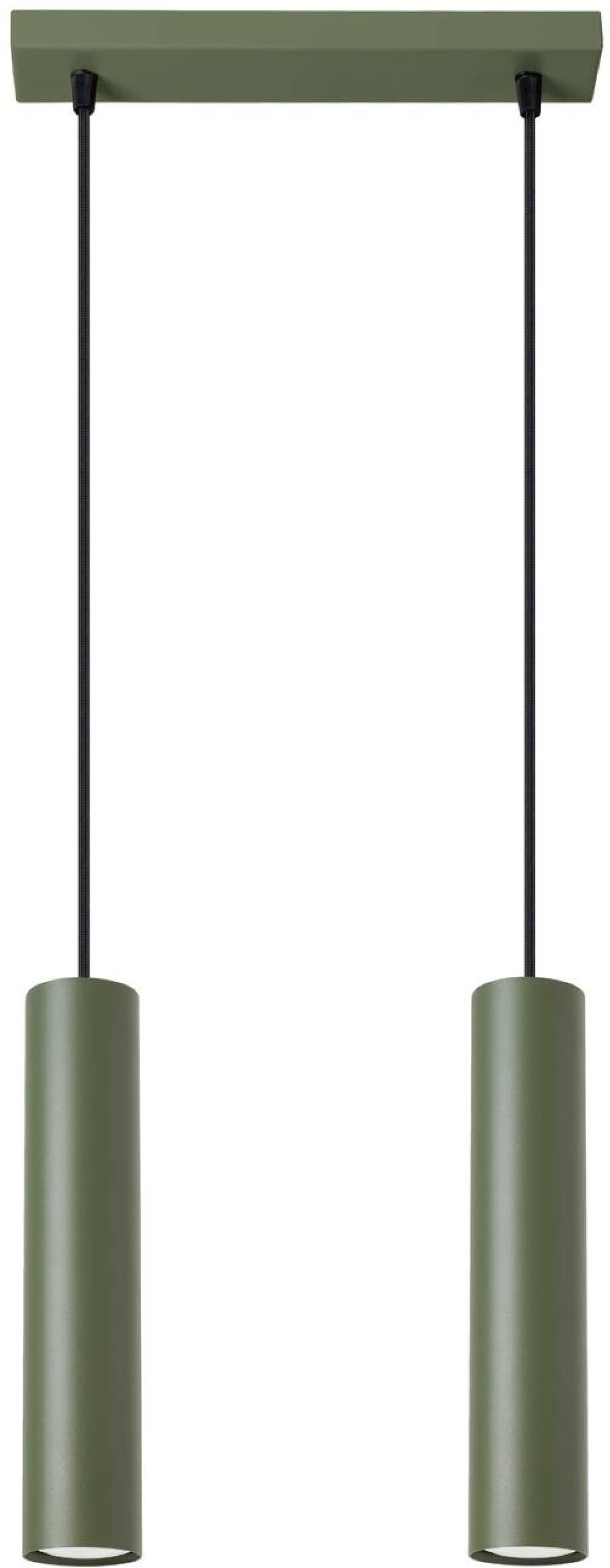 Sollux Lighting Lagos lámpara colgante 2x10 W verde SL.1485