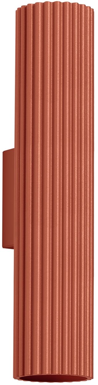 Sollux Lighting Karbon lámpara de pared 2x10 W rojo SL.1634