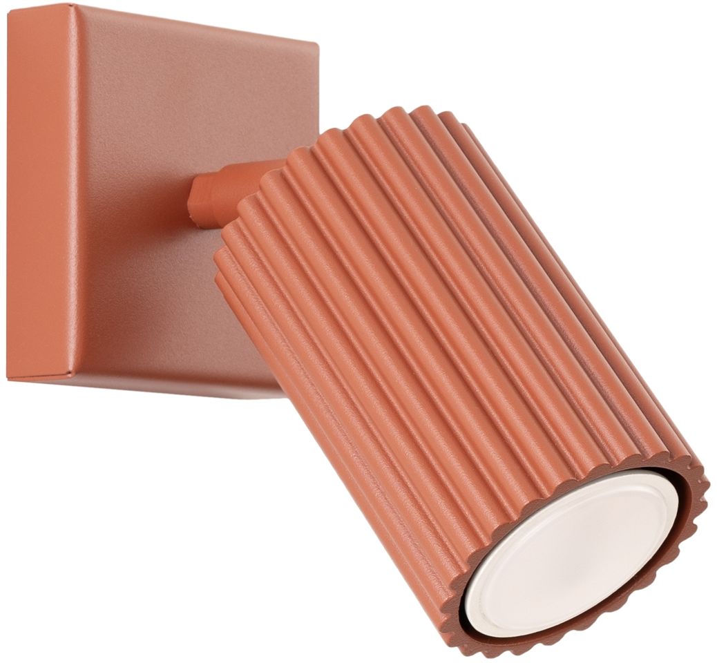 Sollux Lighting Karbon lámpara de pared 1x10 W rojo SL.1635