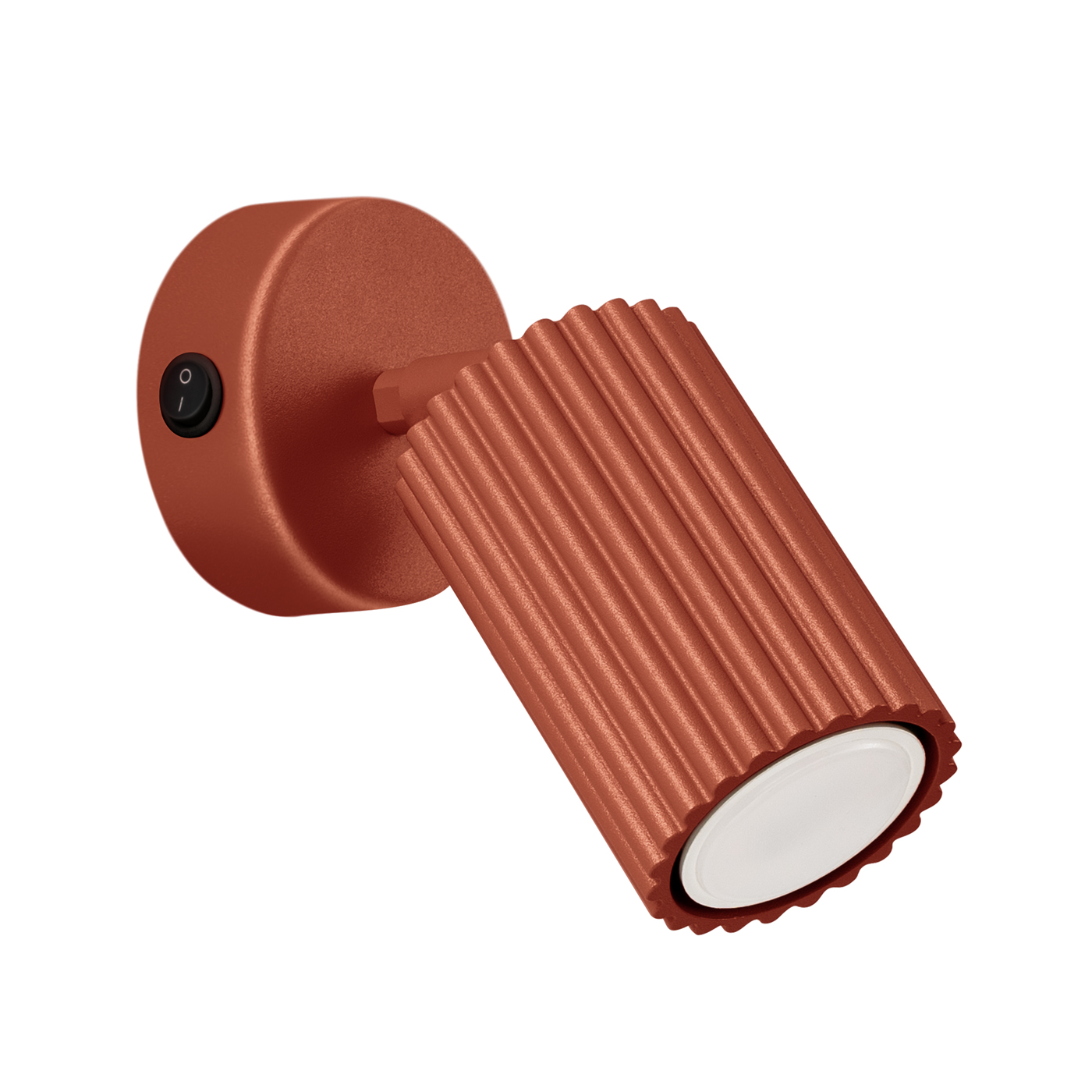 Sollux Lighting Karbon lámpara de pared 1x10 W rojo SL.1636