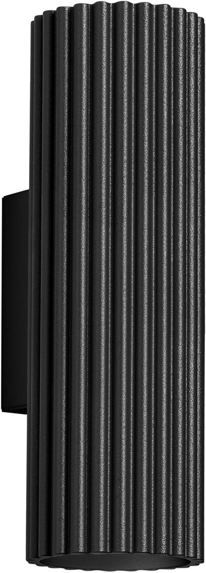 Sollux Lighting Karbon lámpara de pared 2x10 W negro SL.1649