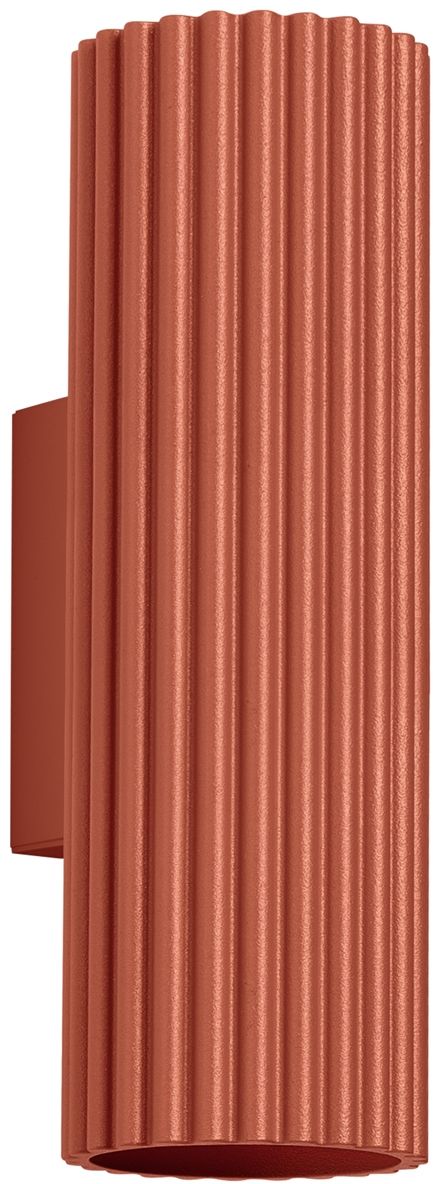 Sollux Lighting Karbon lámpara de pared 2x10 W rojo SL.1655