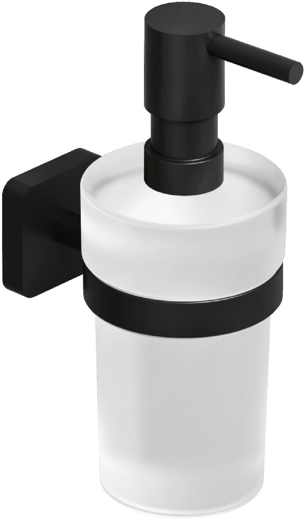 Kludi Vela S dispensador de jabón 150 ml negro 2597639