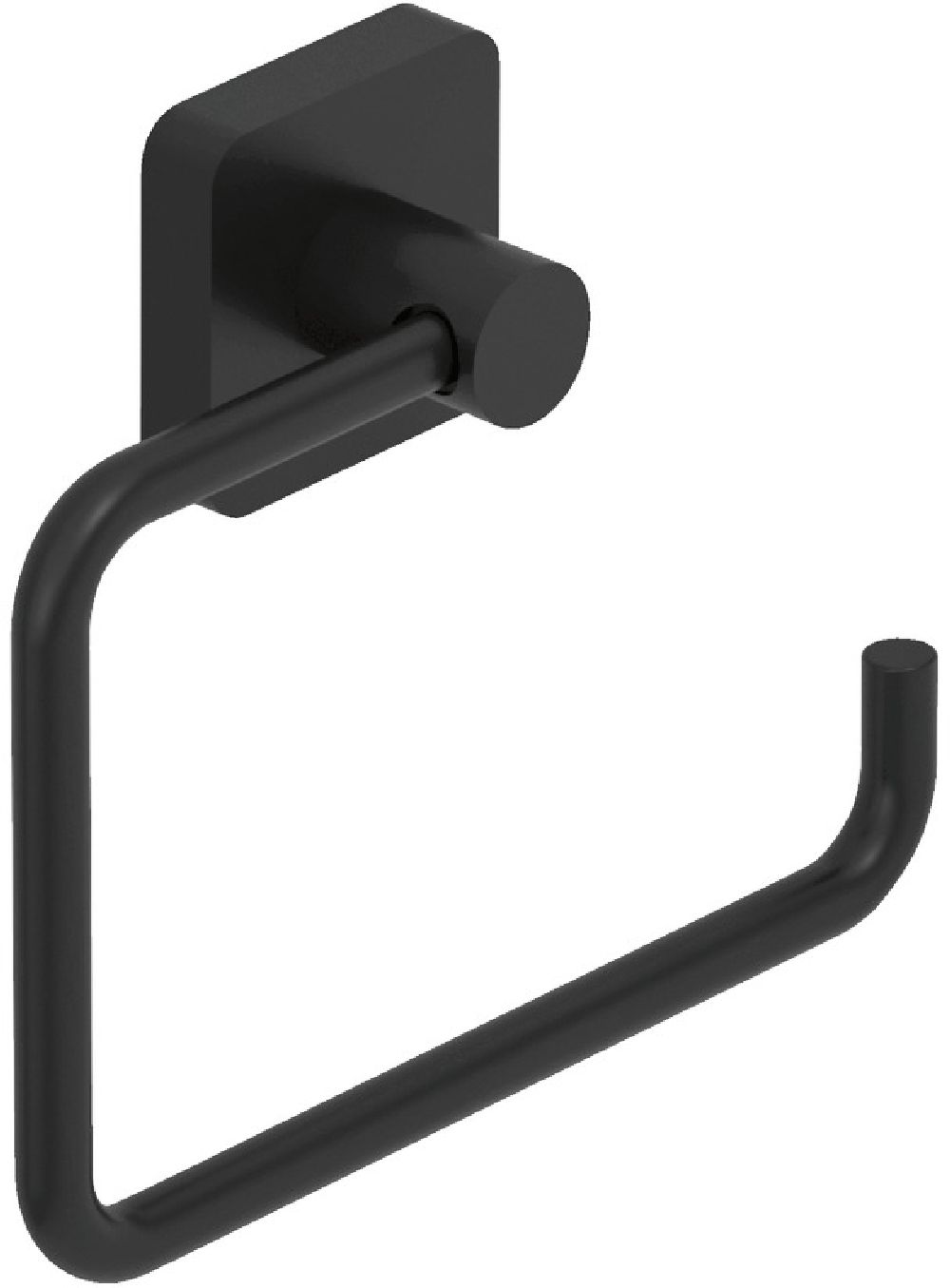 Kludi Vela S portarrollos de papel higiénico negro 2598239