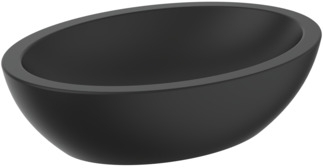 Ideal Standard Strada lavabo 60x42 cm oval sobre encimera negro K0784V3