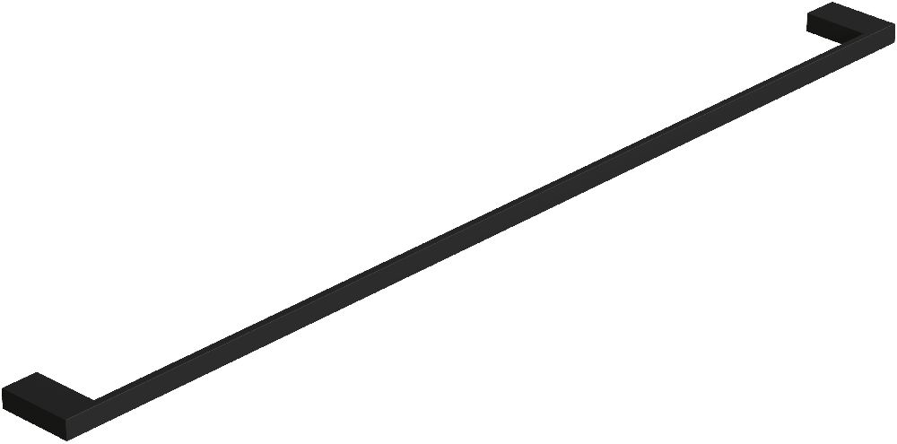 Kludi Vela C barra para toallas negro 3196139