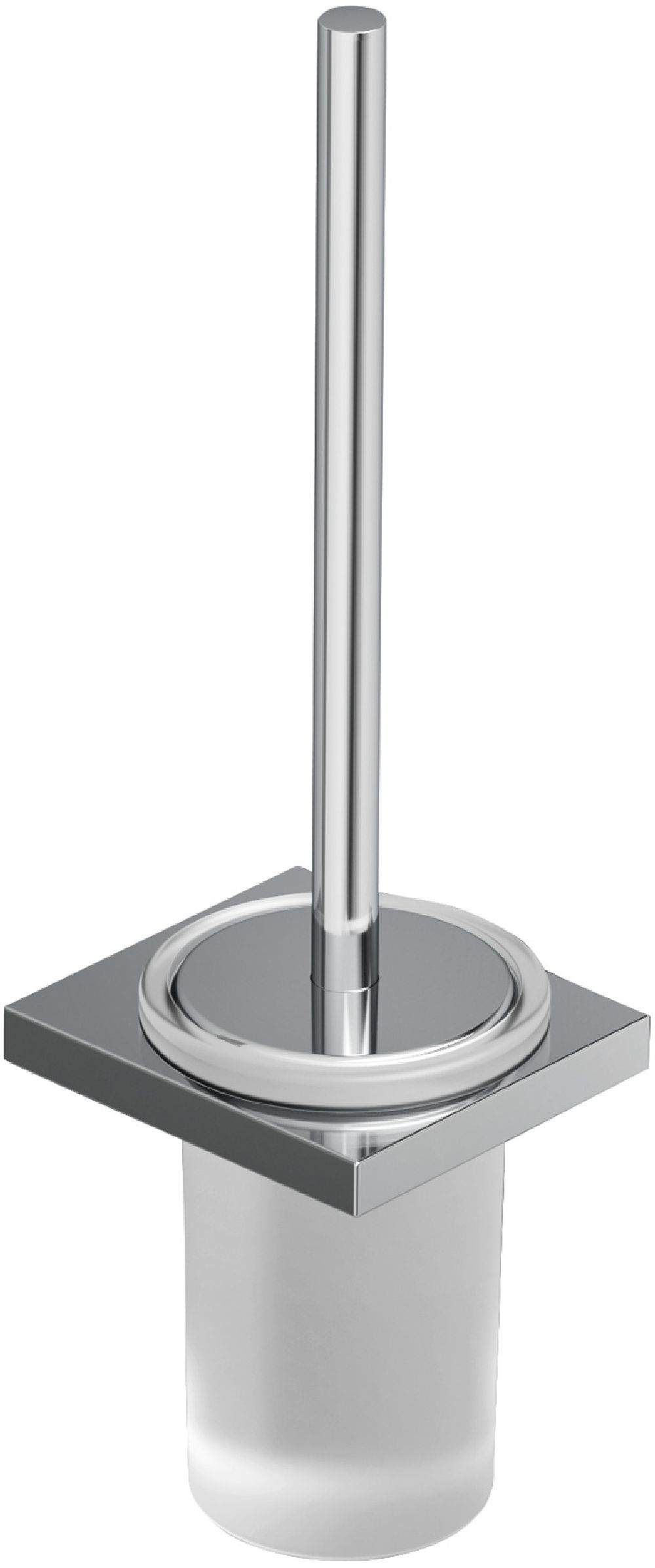 Kludi Vela C escobilla de wc con soporte atornillado cromo 3197405