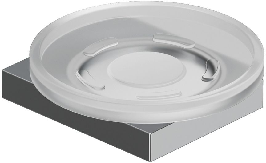 Kludi Vela C jabonera de pared cromo-blanco 3198505