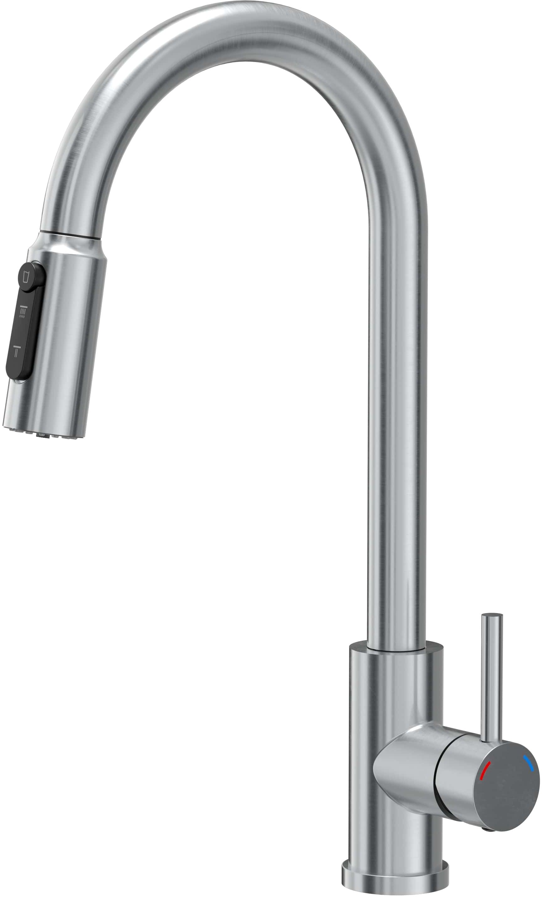 Quadron Cindy grifo para filtro de agua de pie acero inoxidable 52140BS