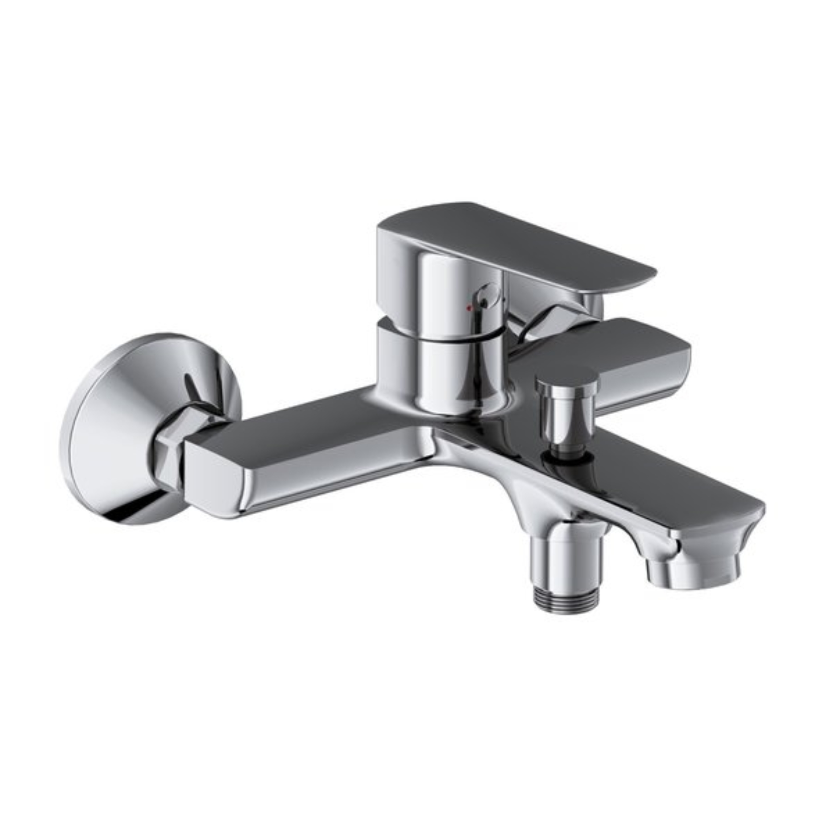 Ravak Life grifo de bañera y ducha a pared cromo X070473