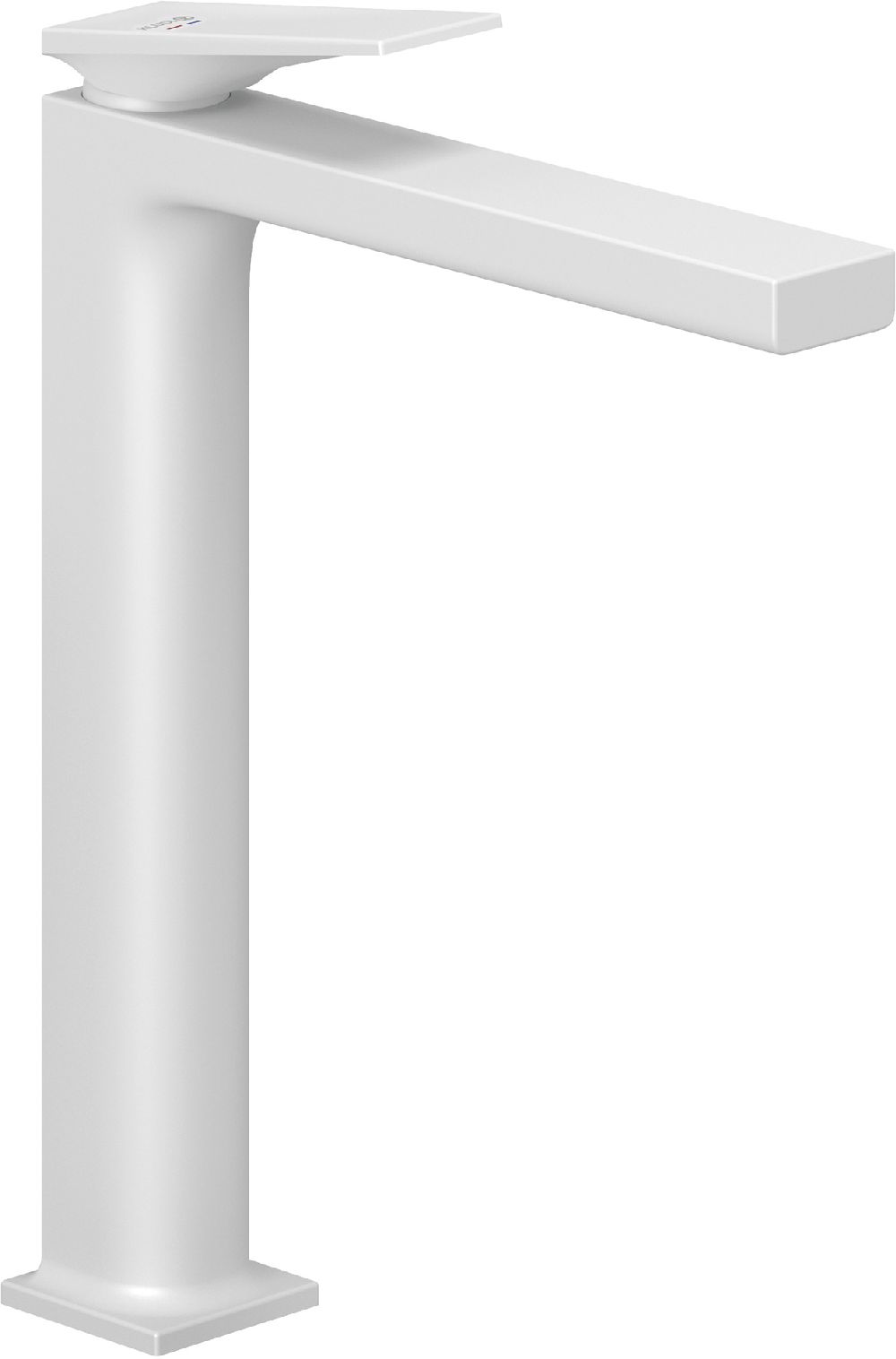 Kludi Decus grifo para lavabo de pie blanco 542985375