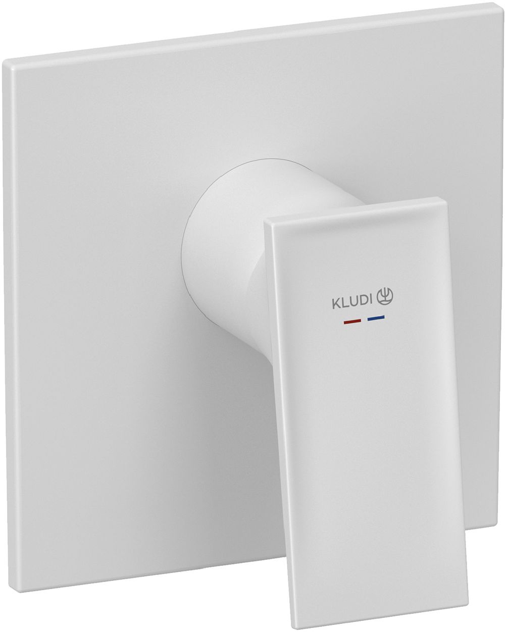 Kludi Decus grifo para ducha empotrado blanco 547555375