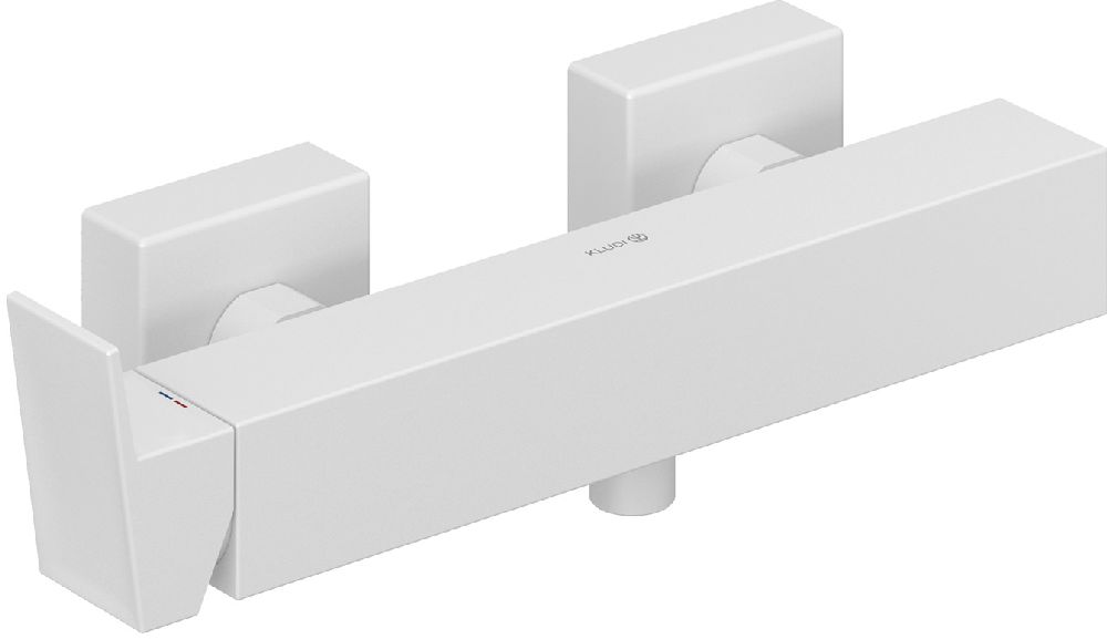 Kludi Decus grifo para ducha a pared blanco 548315375